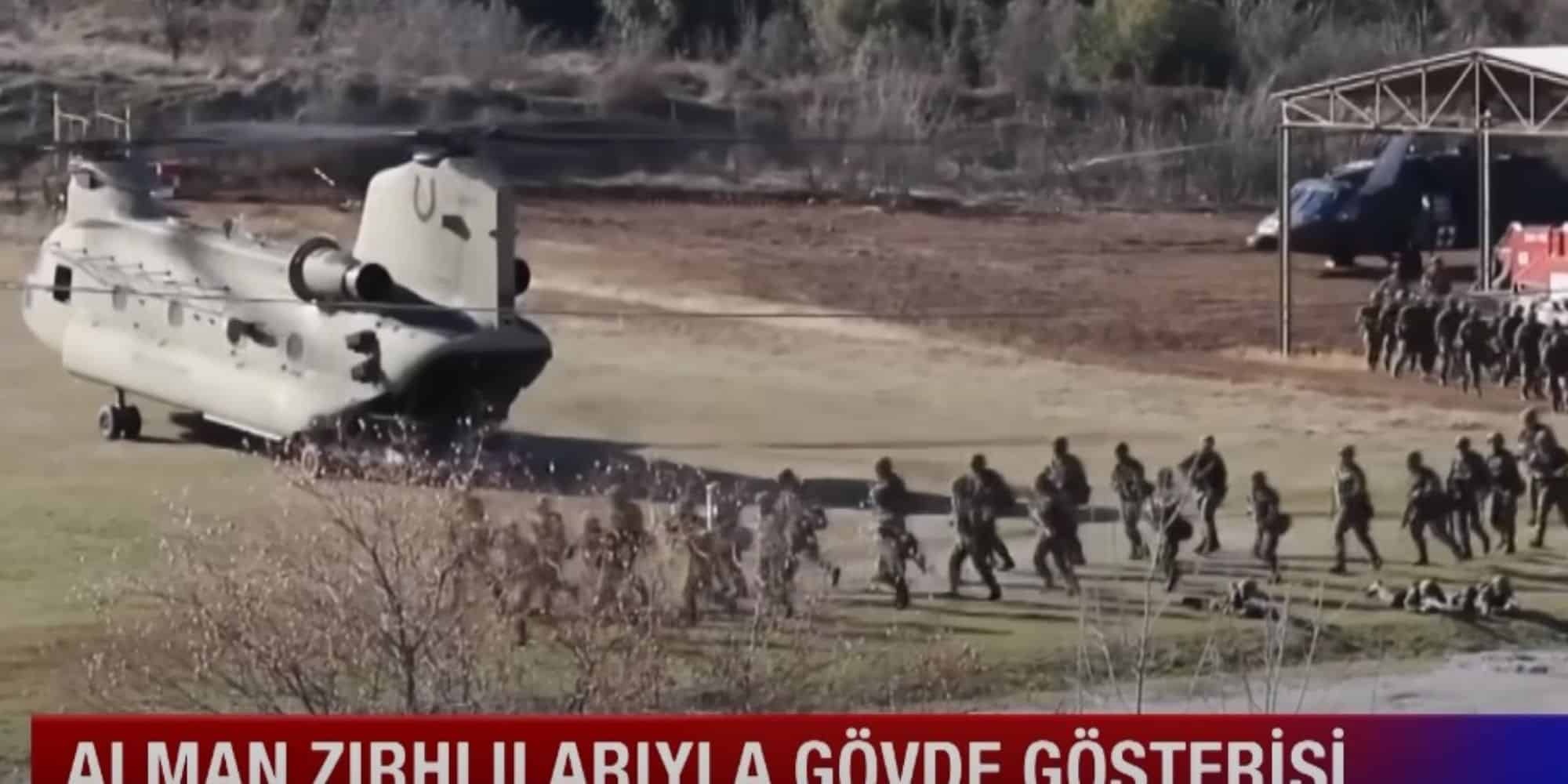 Εικόνα με στρατό από τα τουρκικά ΜΜΕ