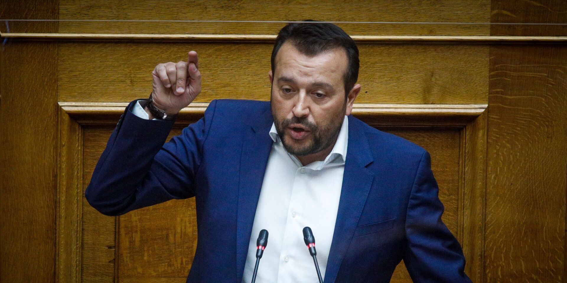 Ο Νίκος Παππάς στην Ολομέλεια της Βουλής