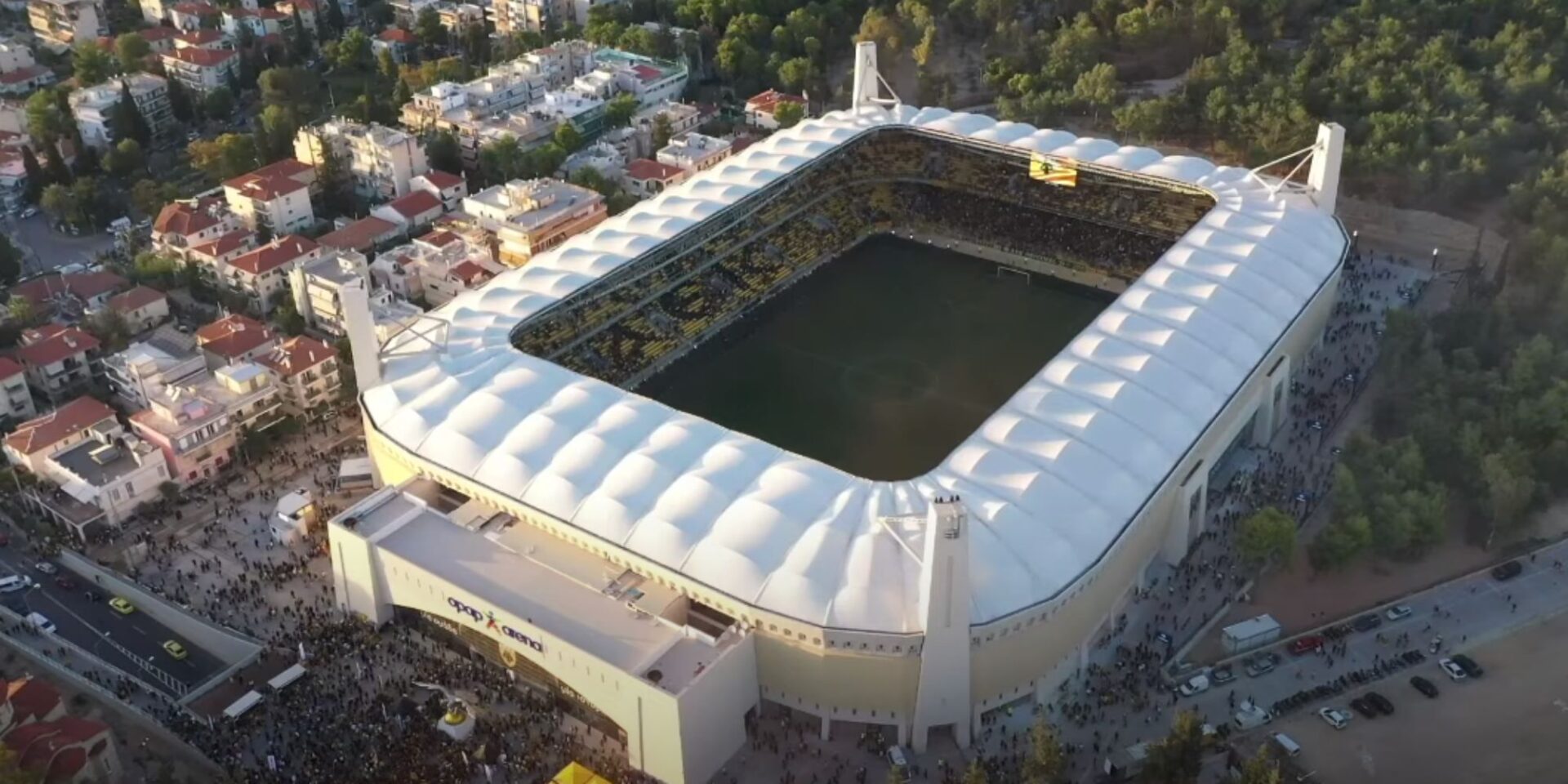 Η ΟPAP Arena από ψηλά