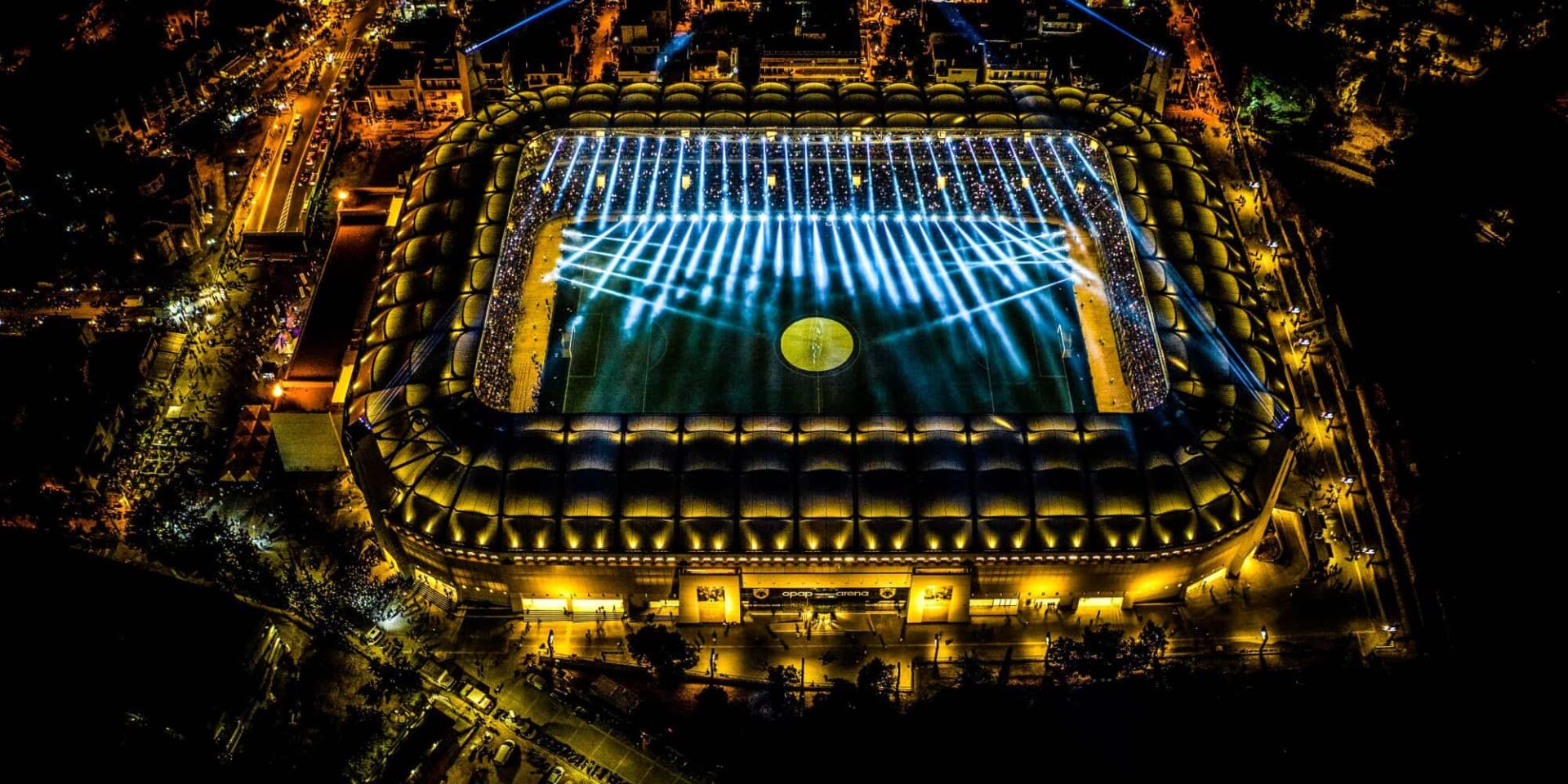 Εικόνα από τα εγκαίνια της OPAP Arena-ΑΕΚ