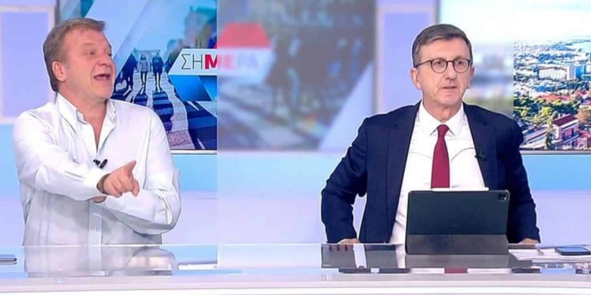 Ένταση με Βαγγέλη Παπαδημητρίου και Άρη Πορτοσάλτε