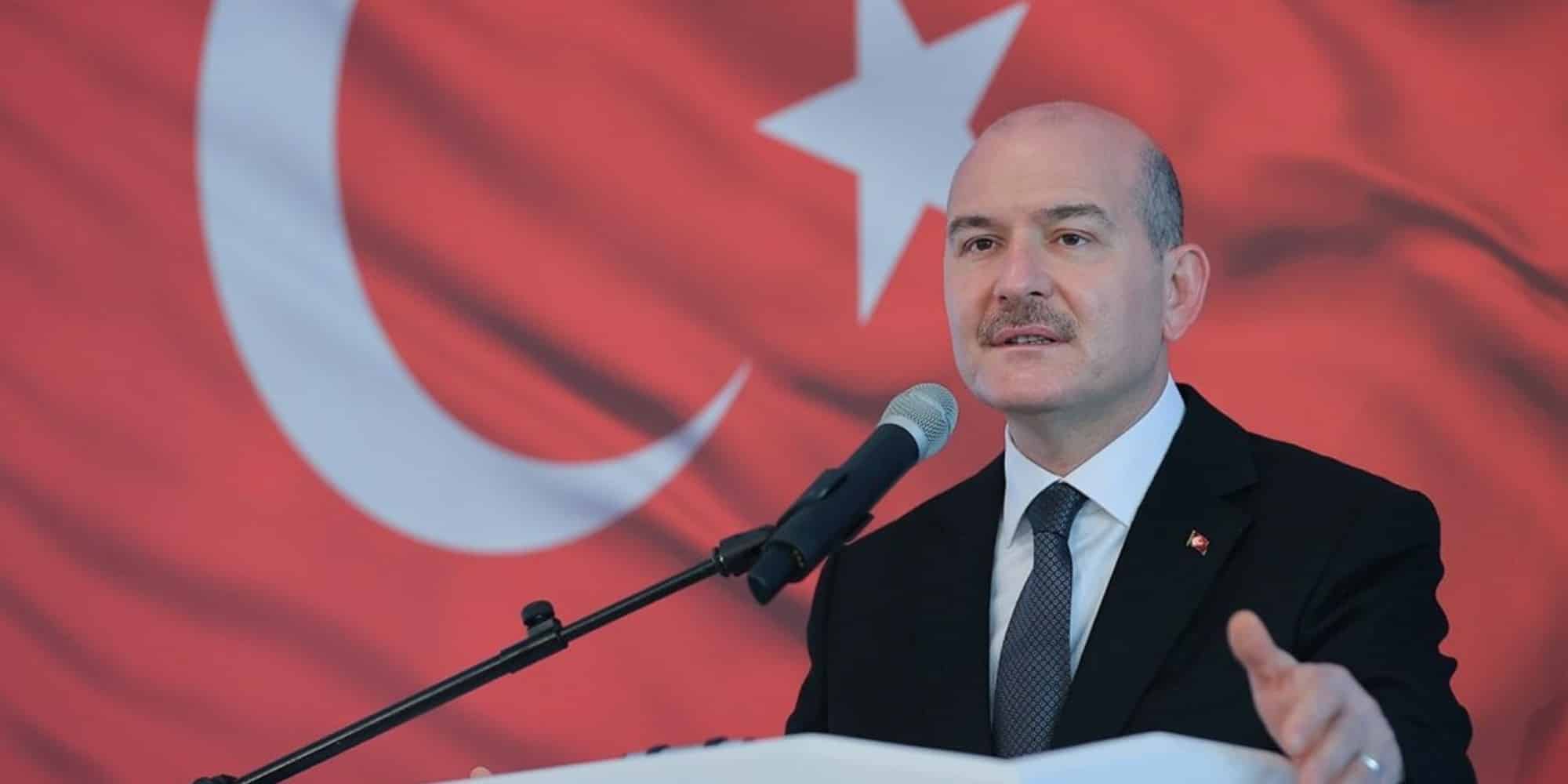 O υπουργός Εσωτερικών της Τουρκίας, Σουλεϊμάν Σοϊλού