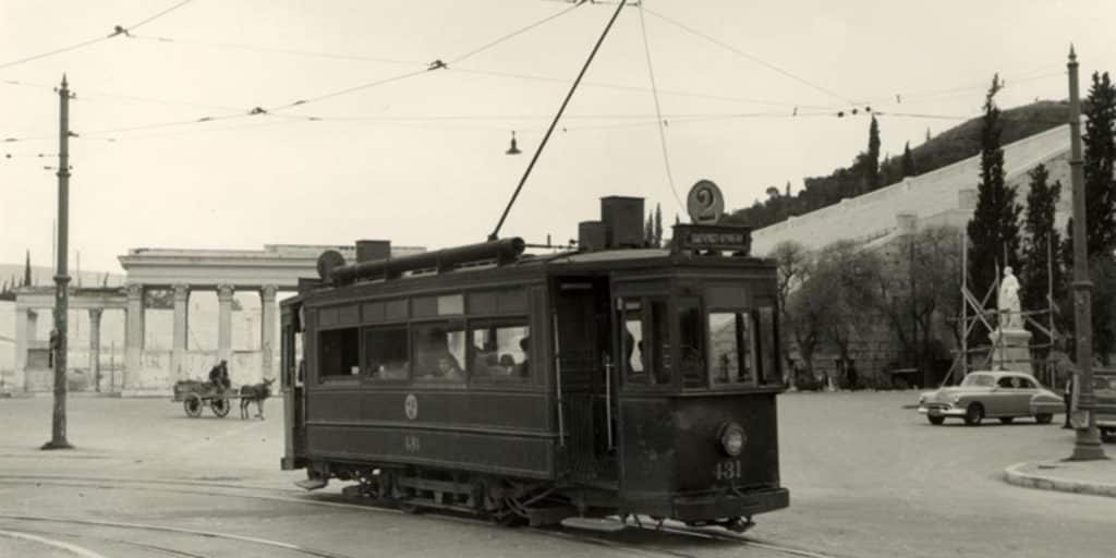 Το πρώτο ηλεκτροκίνητο τραμ στην Αθήνα 