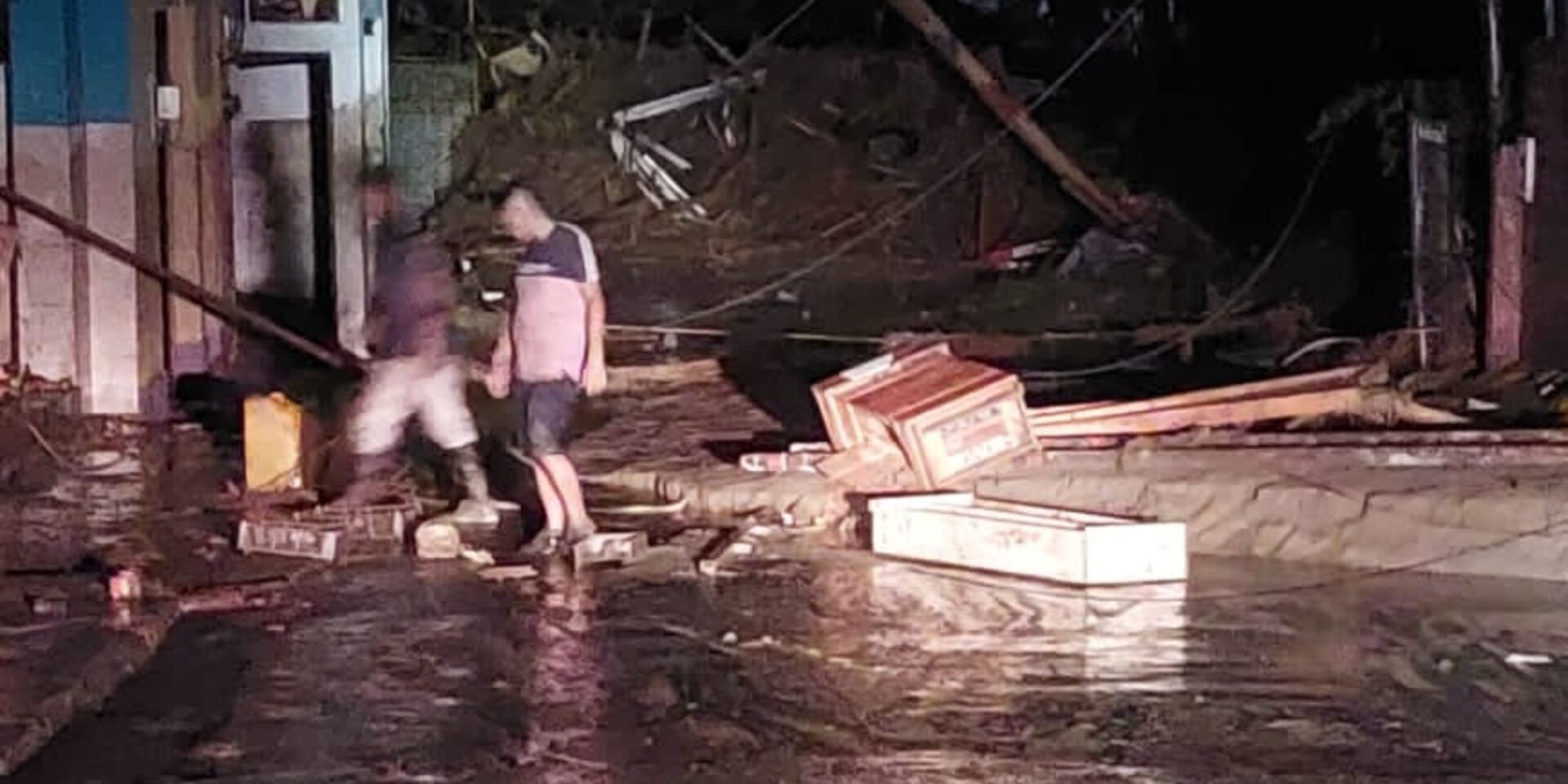 Εικόνα από τις πλημμύρες στη Βενεζουέλα