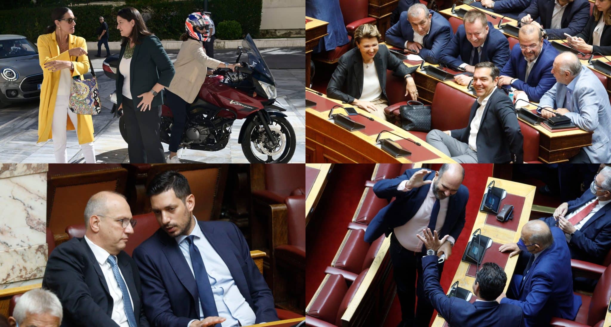agiasmos vouli pigadakia scaled - Τα «πηγαδάκια» στη Βουλή κατά τον αγιασμό για την έναρξη των εργασιών (εικόνες)