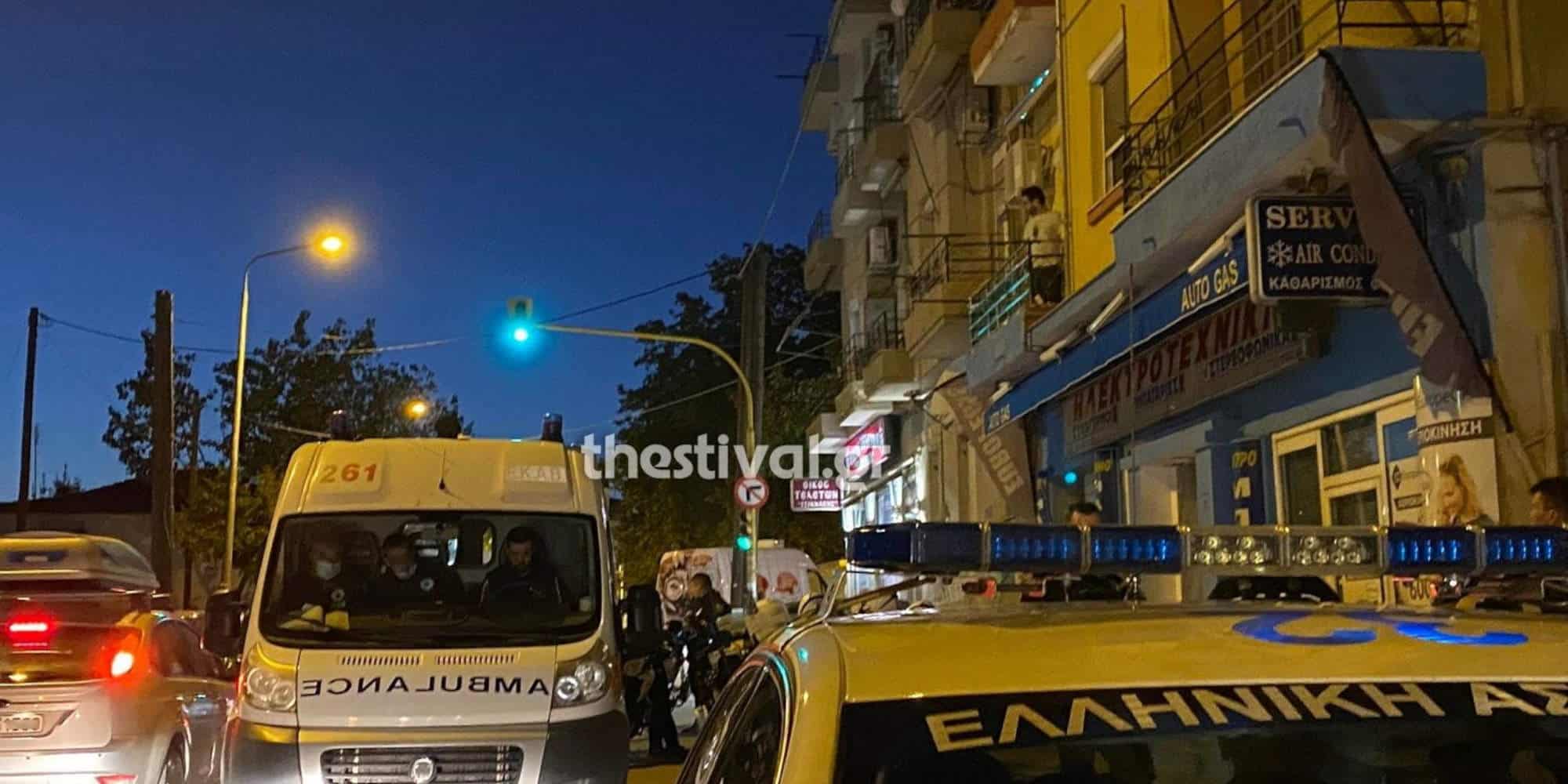 Άνδρας έπεσε από τον 4ο όροφο πολυκατοικίας στη Θεσσαλονίκη