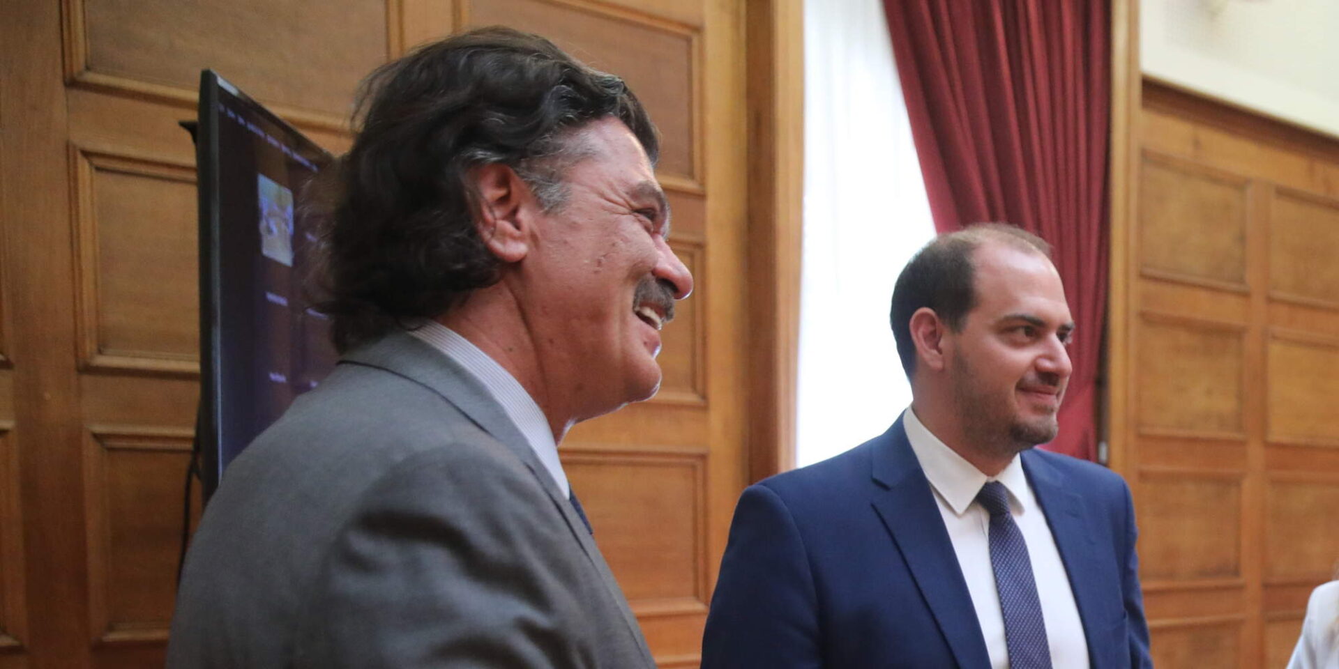 Ο Ανδρέας Πάτσης στη Βουλή