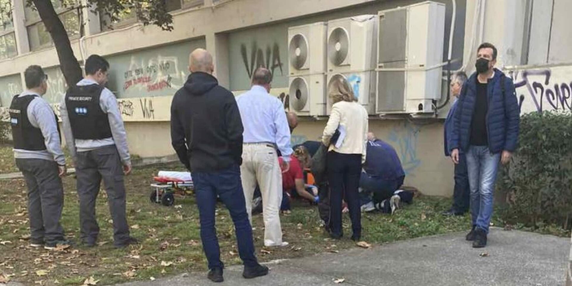 Φοιτητής στο ΑΠΘ έπεσε από τον τρίτο όροφο της Νομικής
