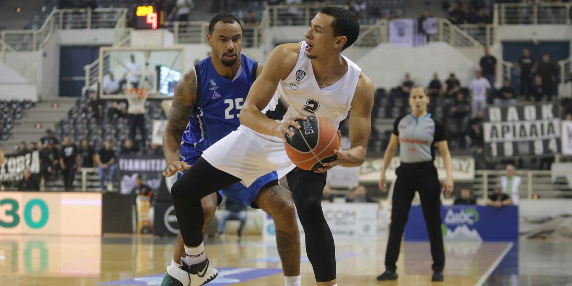Φάση από το ΠΑΟΚ-Ιωνικός για τη Basket League