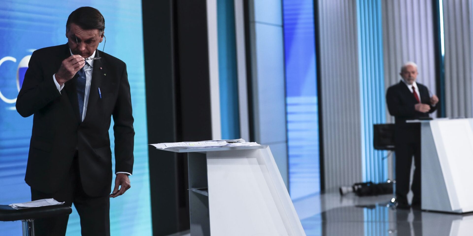 Ο Ζαΐχ Μπολσονάρου και ο Λούλα στο ντιμπέιτ στη Βραζιλία