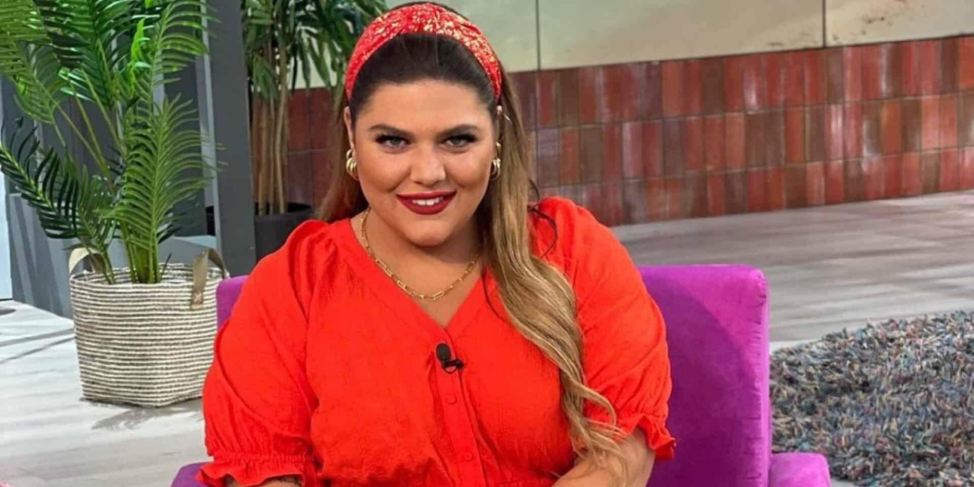 Η παρουσιάστρια Δανάη Μπάρκα