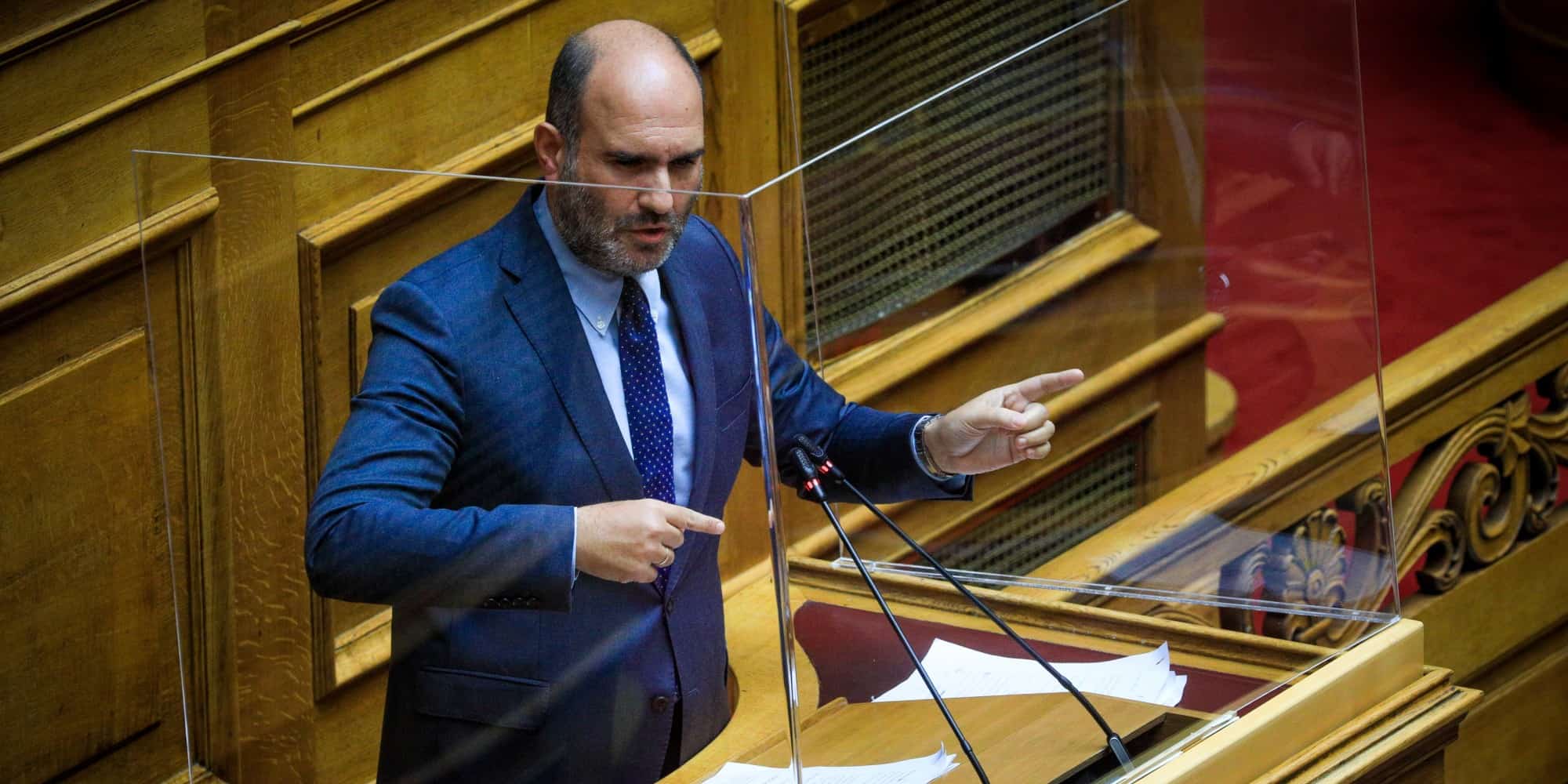 Ο κοινοβουλευτικός εκπρόσωπος της ΝΔ, Δημήτρης Μαρκόπουλος
