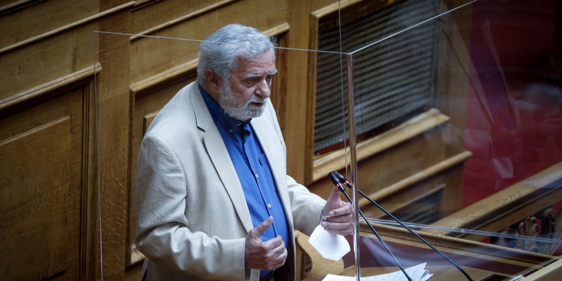 Ο βουλευτής του ΣΥΡΙΖΑ, Θεόδωρος Δρίτσας