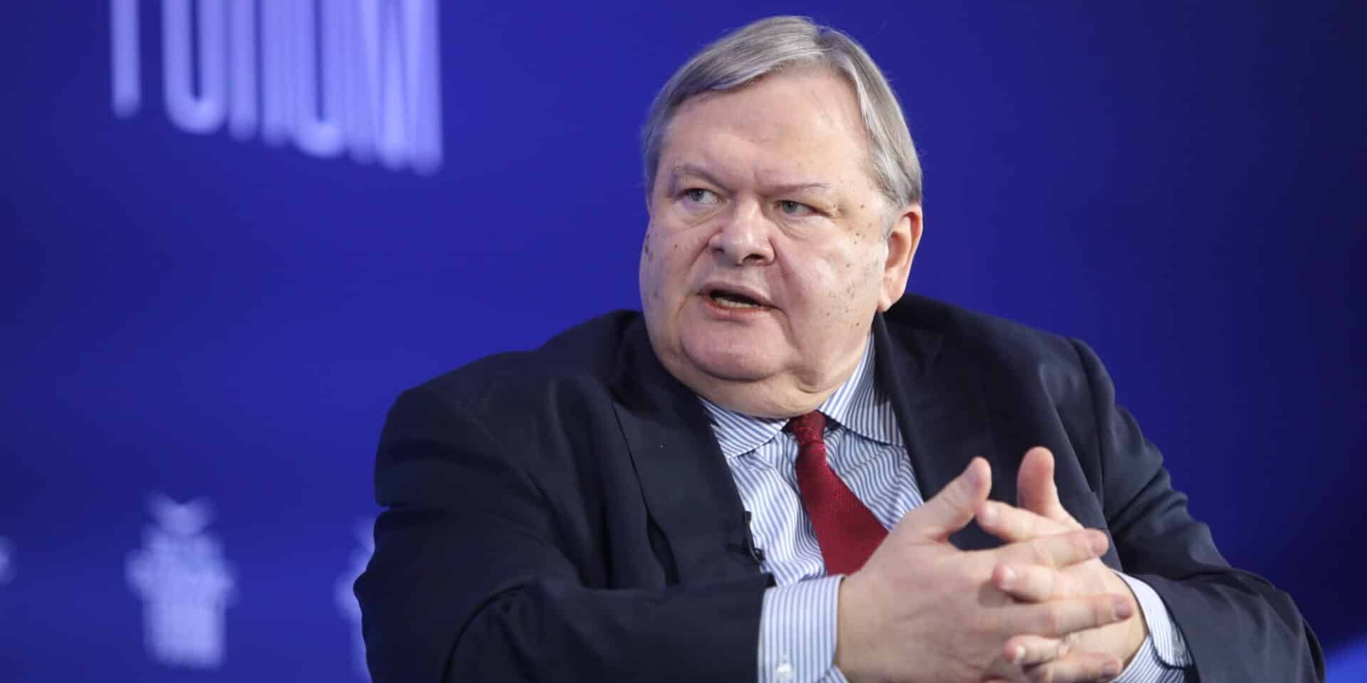 Ο Ευάγγελος Βενιζέλος στο Οικονομικό Φόρουμ των Δελφών 2022