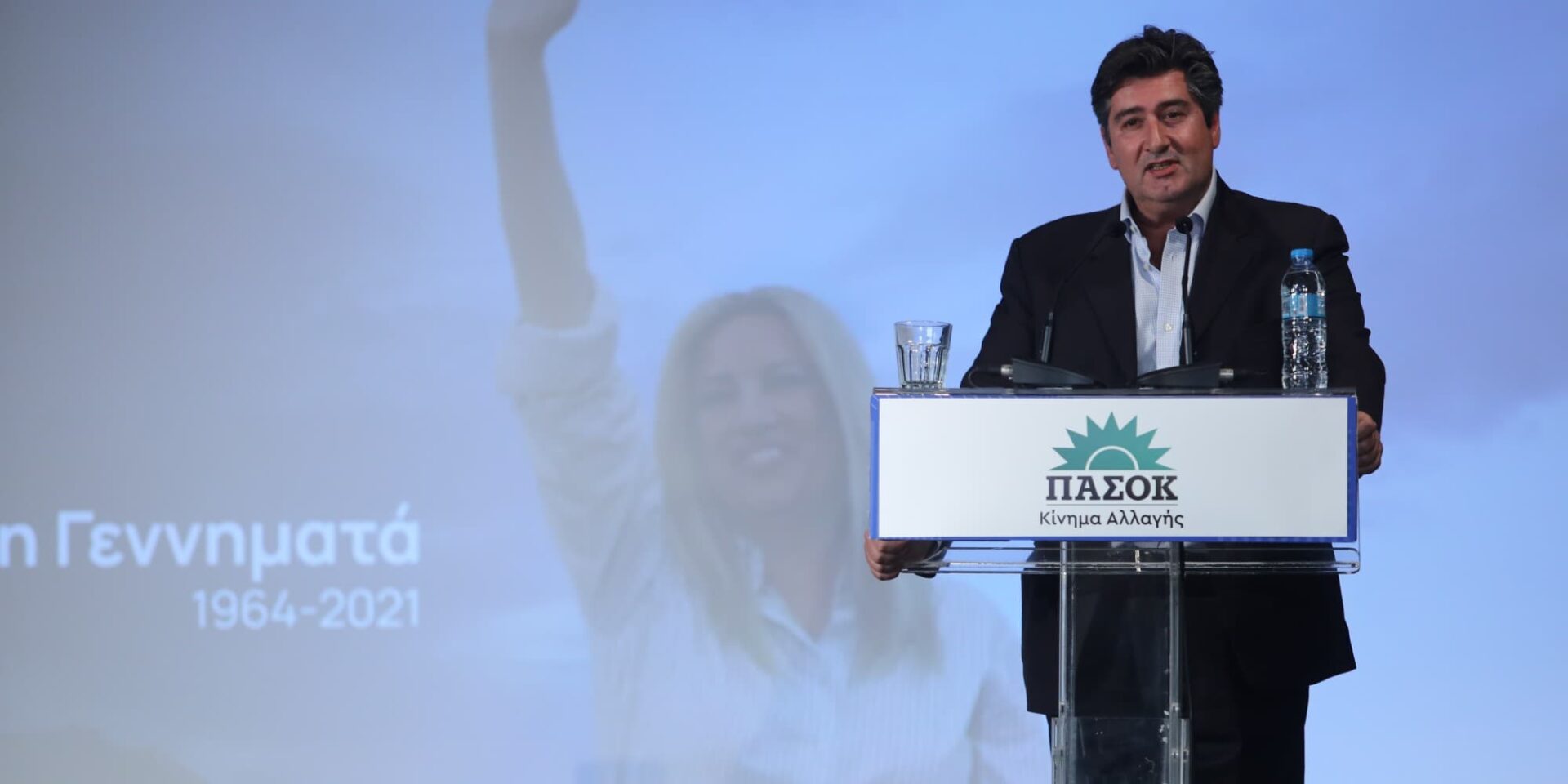 Ο Ανδρέας Τσούνης στο πολιτικό μνημόσυνο για τη Φώφη Γεννηματά