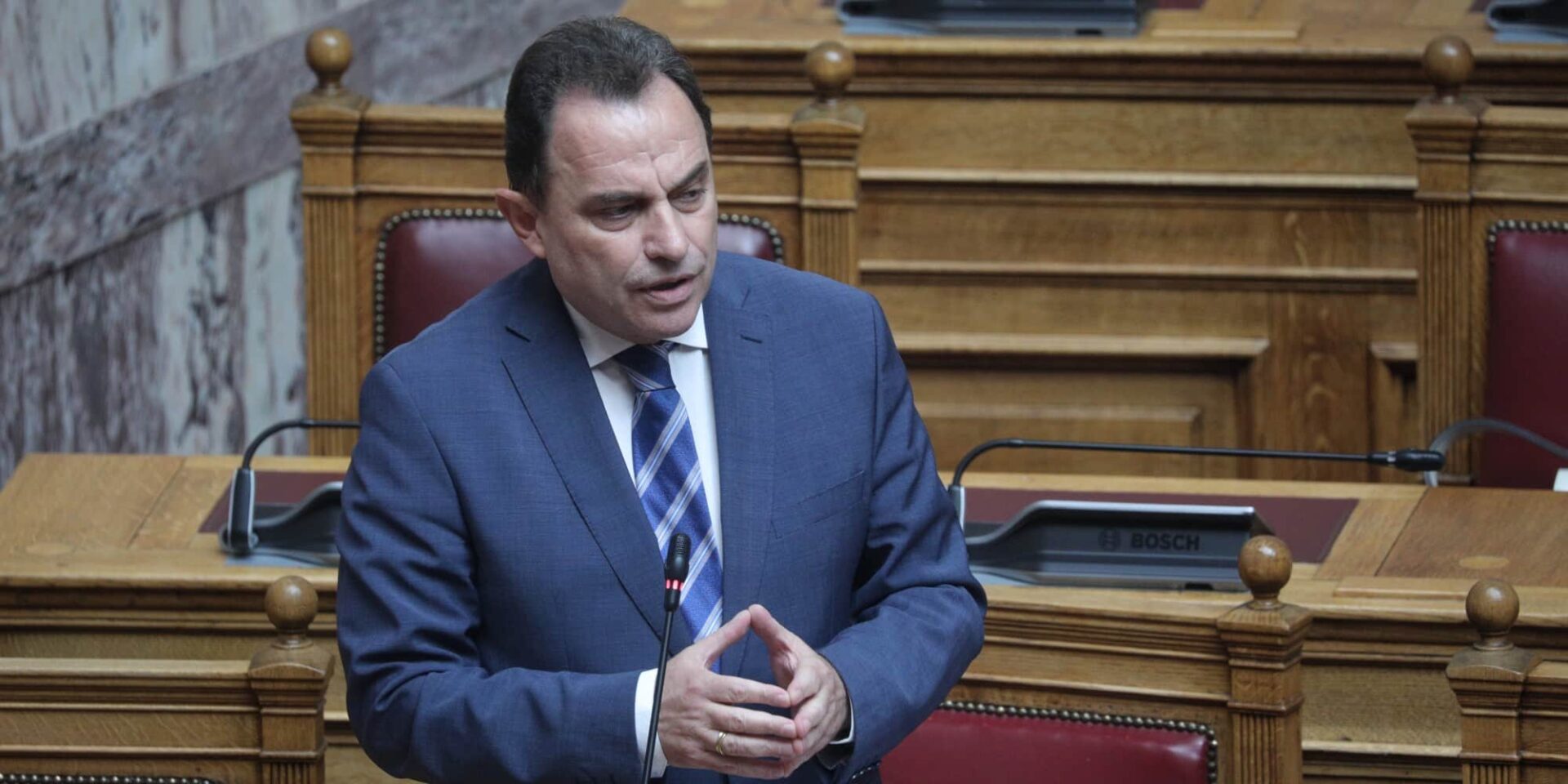 Ο υπουργός Αγροτικής Ανάπτυξης και Τροφίμων, Γιώργος Γεωργαντάς