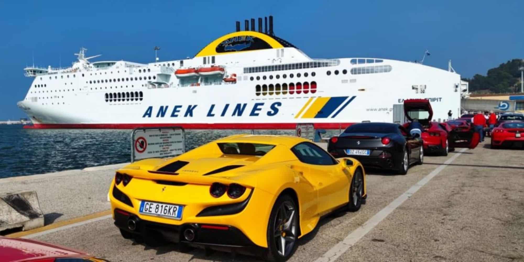 Ferrari κατέκλυσαν το λιμάνι της Ηγουμενίτσας -Θα φτάσουν μέχρι την λίμνη Πλαστήρα