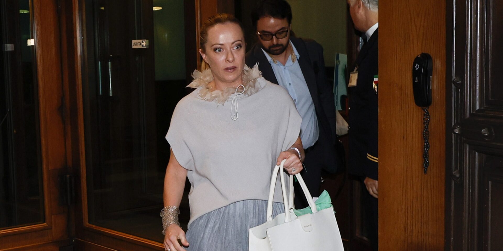 Η Τζόρτζια Μελόνι στην Ιταλία