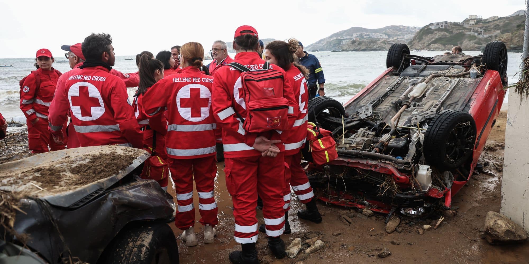 kakokairia kriti diaswste - Κακοκαιρία στην Κρήτη: Tραγωδία με 2 νεκρούς, σε σοκ ο σύζυγος της 49χρονης - Στις πληγείσες περιοχές κυβερνητικό κλιμάκιο