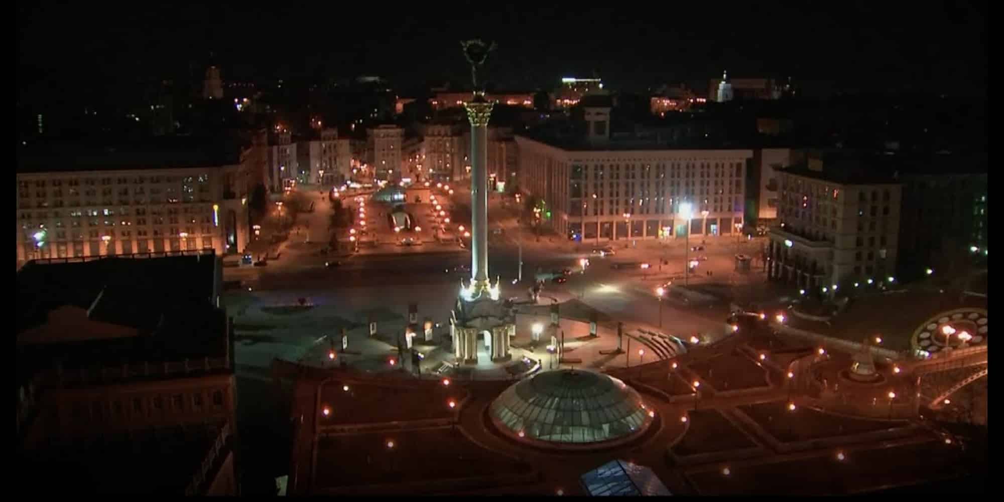 Η πλατεία στο Κίεβο