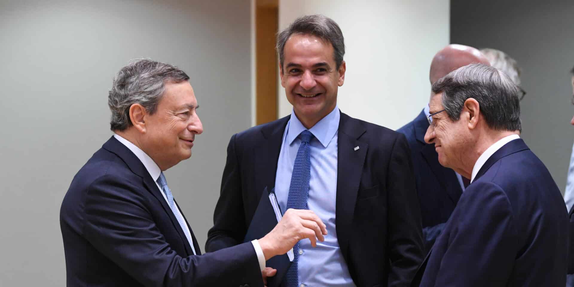 Ο Κυριάκος Μητσοτάκης στις Βρυξέλλες