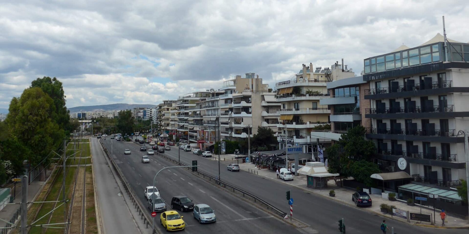 Η λεωφόρος Ποσειδώνος από ψηλά - Κυκλοφοριακές ρυθμίσεις