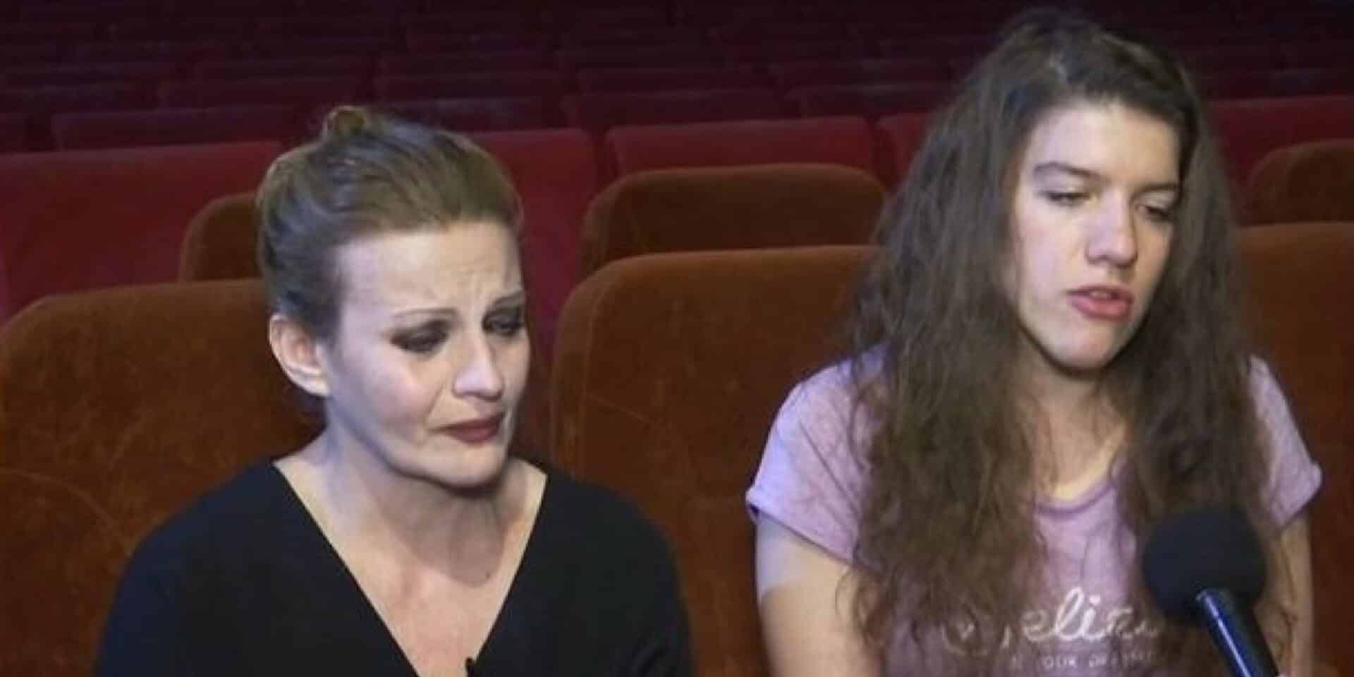 Η ηθοποιός Λίλιαν Αρχοντή μαζί με την κόρη της