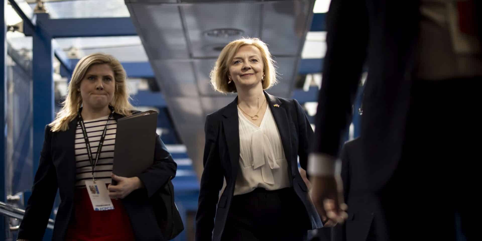 Η πρωθυπουργός της Βρετανίας Λιζ Τρας