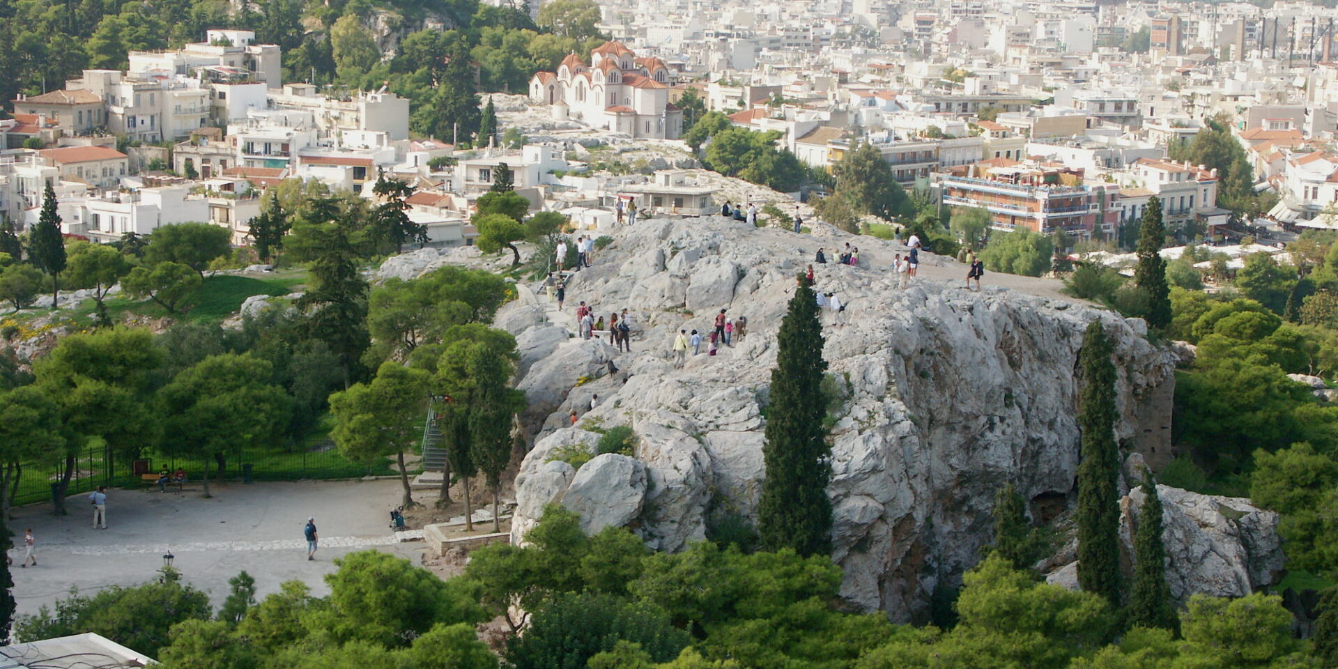 Ο Άρειος Πάγος στην Ακρόπολη