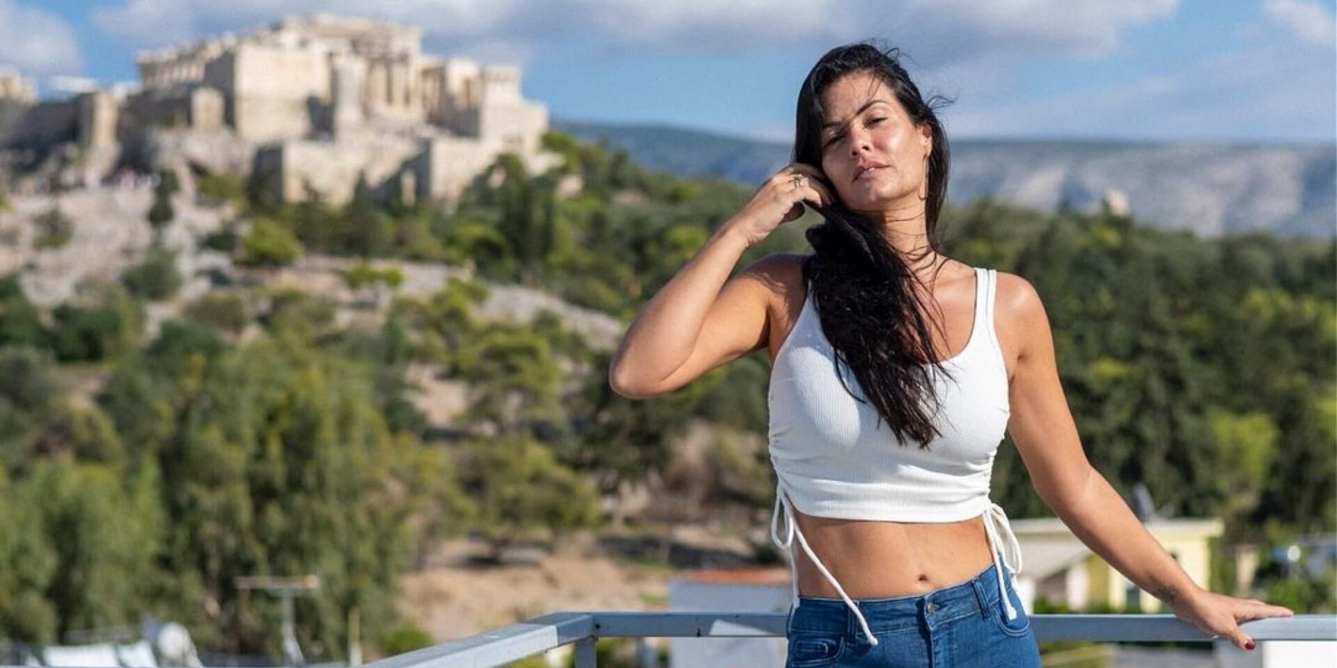 Η γνωστή ηθοποιός Μαρία Κορινθίου
