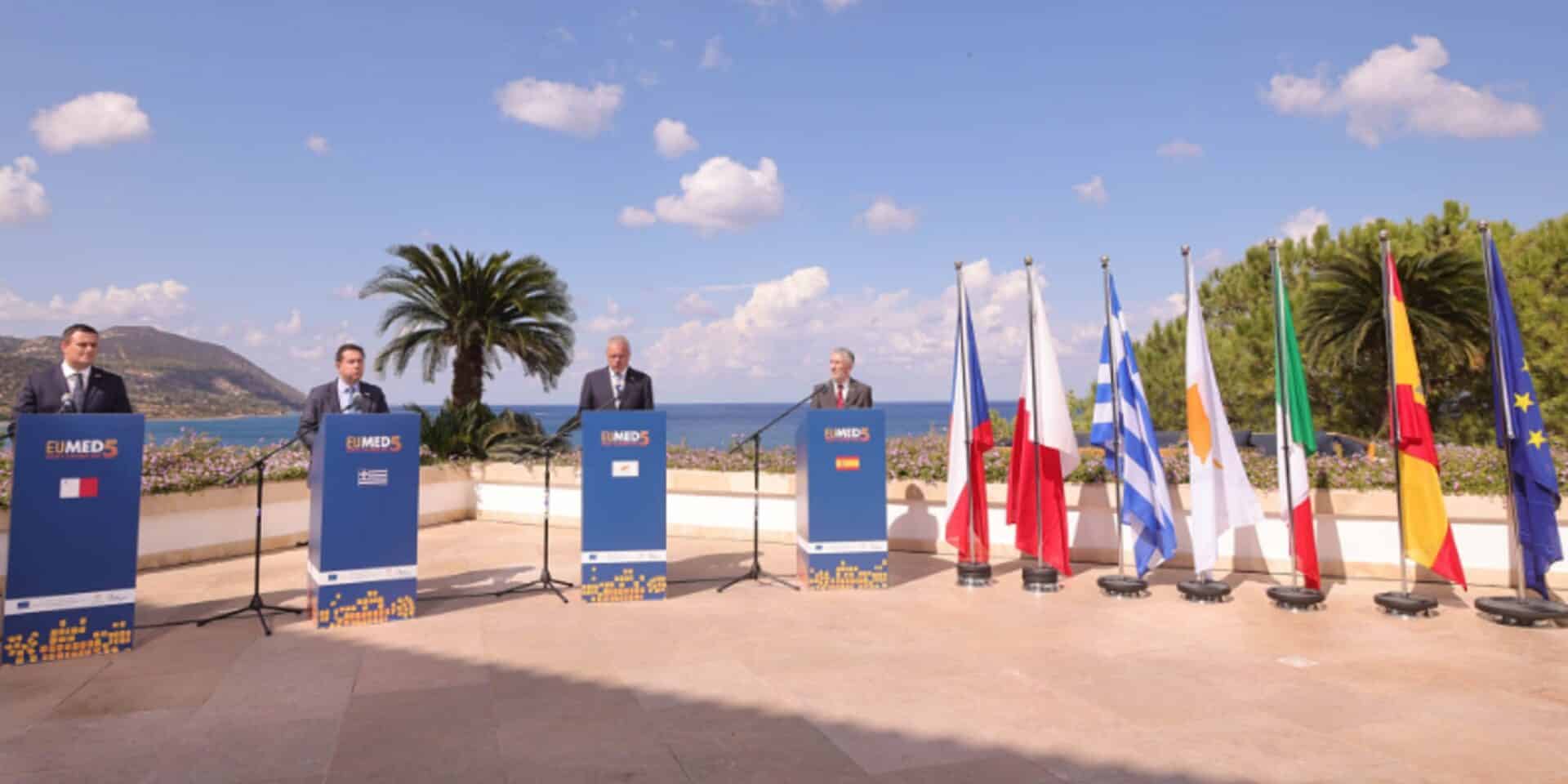 Η ομάδα Med5 συζήτησε για το μεταναστευτικό
