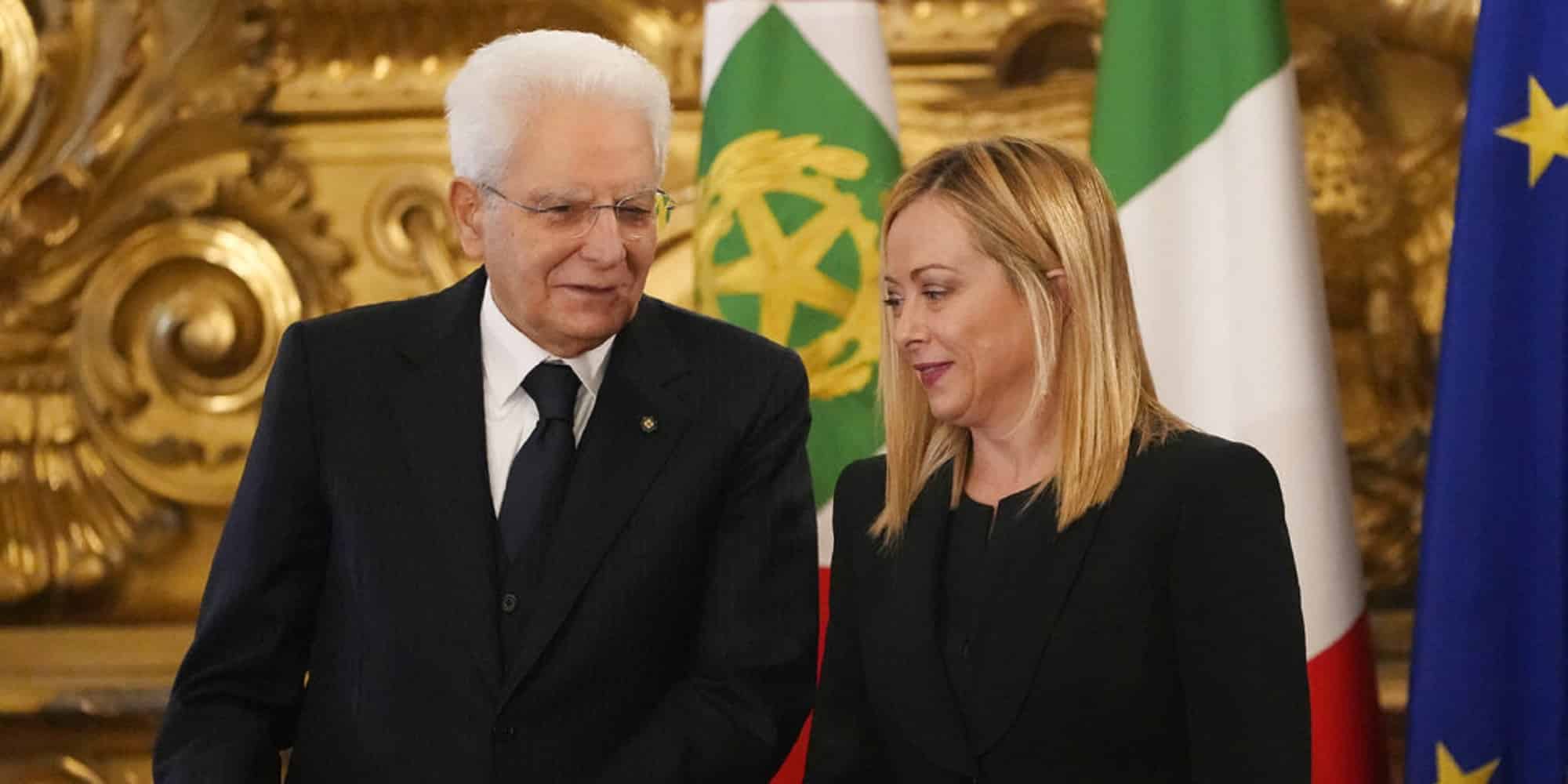 Η Τζόρτζια Μελόνι ορκίστηκε πρωθυπουργός στην Ιταλία