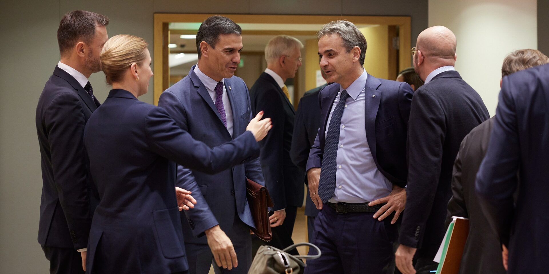 O Κυριάκος Μητσοτάκης στη σύνοδο του Ευρωπαϊκού Συμβουλίου