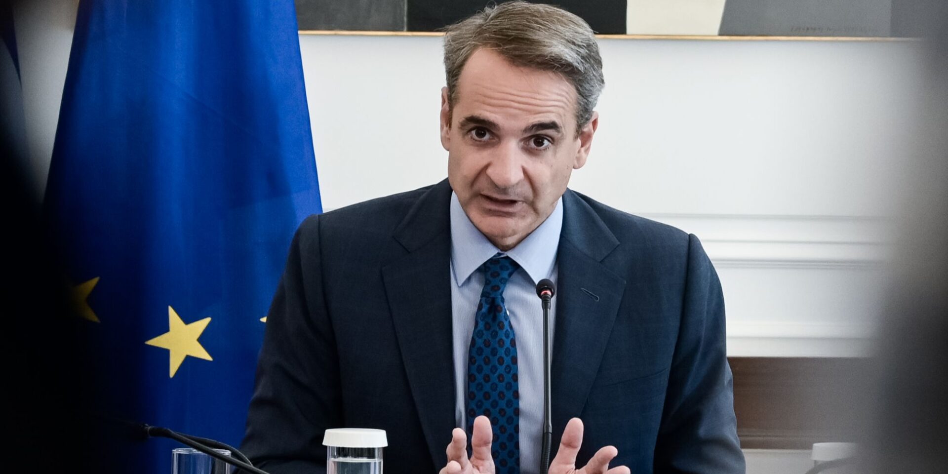 Κυριάκος Μητσοτάκης σε υπουργικό συμβούλιο