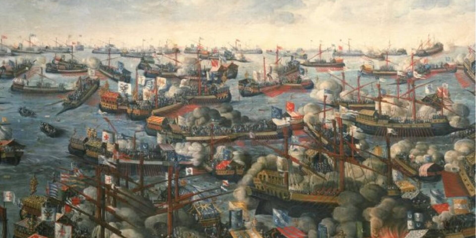 Απεικόνιση από τη Ναυμαχία της Ναυπάκτου