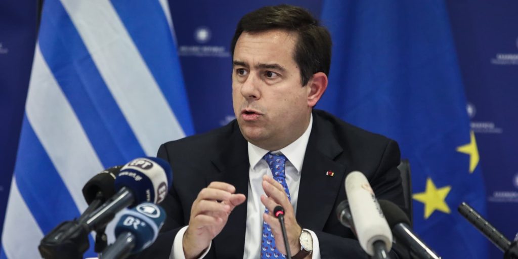Ο υπουργός Μετανάστευσης και Ασύλου, Νότης Μηταράκης