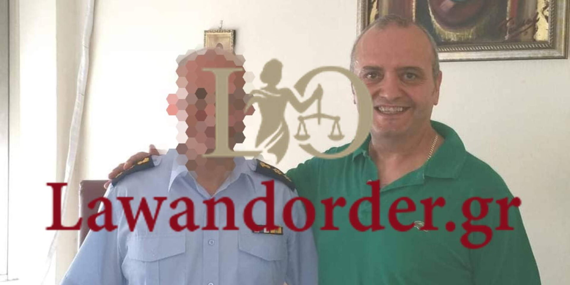 Ο φερόμενος παιδοβιαστής με τον Διοικητή του ΑΤ. στα ΣεπόλιαΟ φερόμενος παιδοβιαστής με τον Διοικητή του ΑΤ. στα Σεπόλια