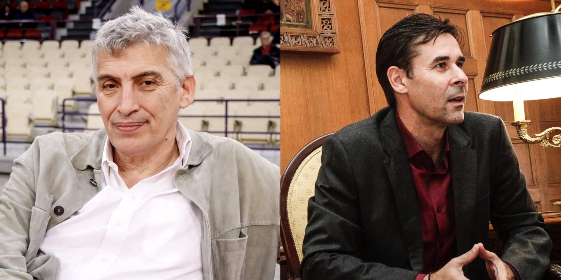Ο Παναγιώτης Φασούλας και ο Βασίλης Τσιάρτας