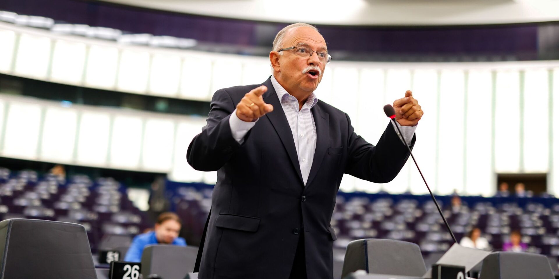 Ο ευρωβουλευτής του ΣΥΡΙΖΑ Δημήτρης Παπαδημούλης