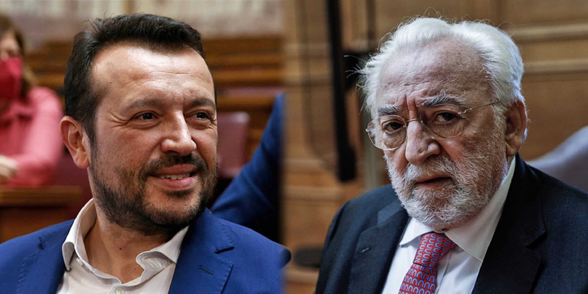 Ο Νίκος Παππάς και ο Χρήστος Καλογρίτσα