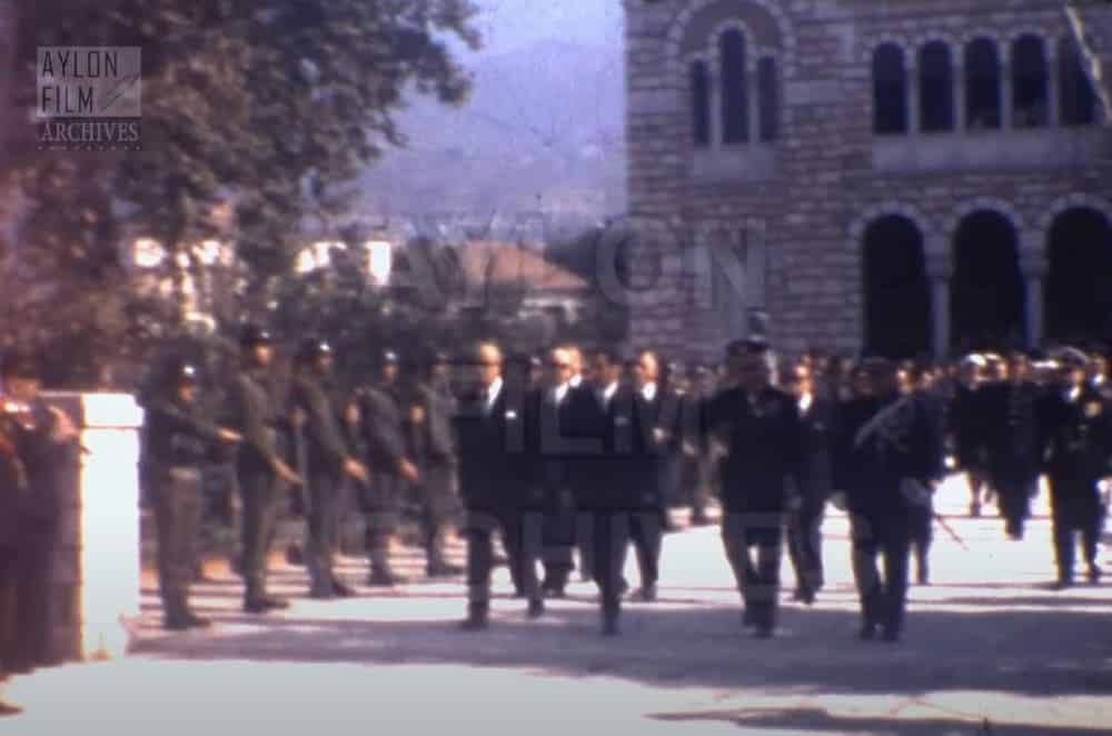 Παρέλαση για την 28η Οκτωβρίου το 1969 στον Βόλο