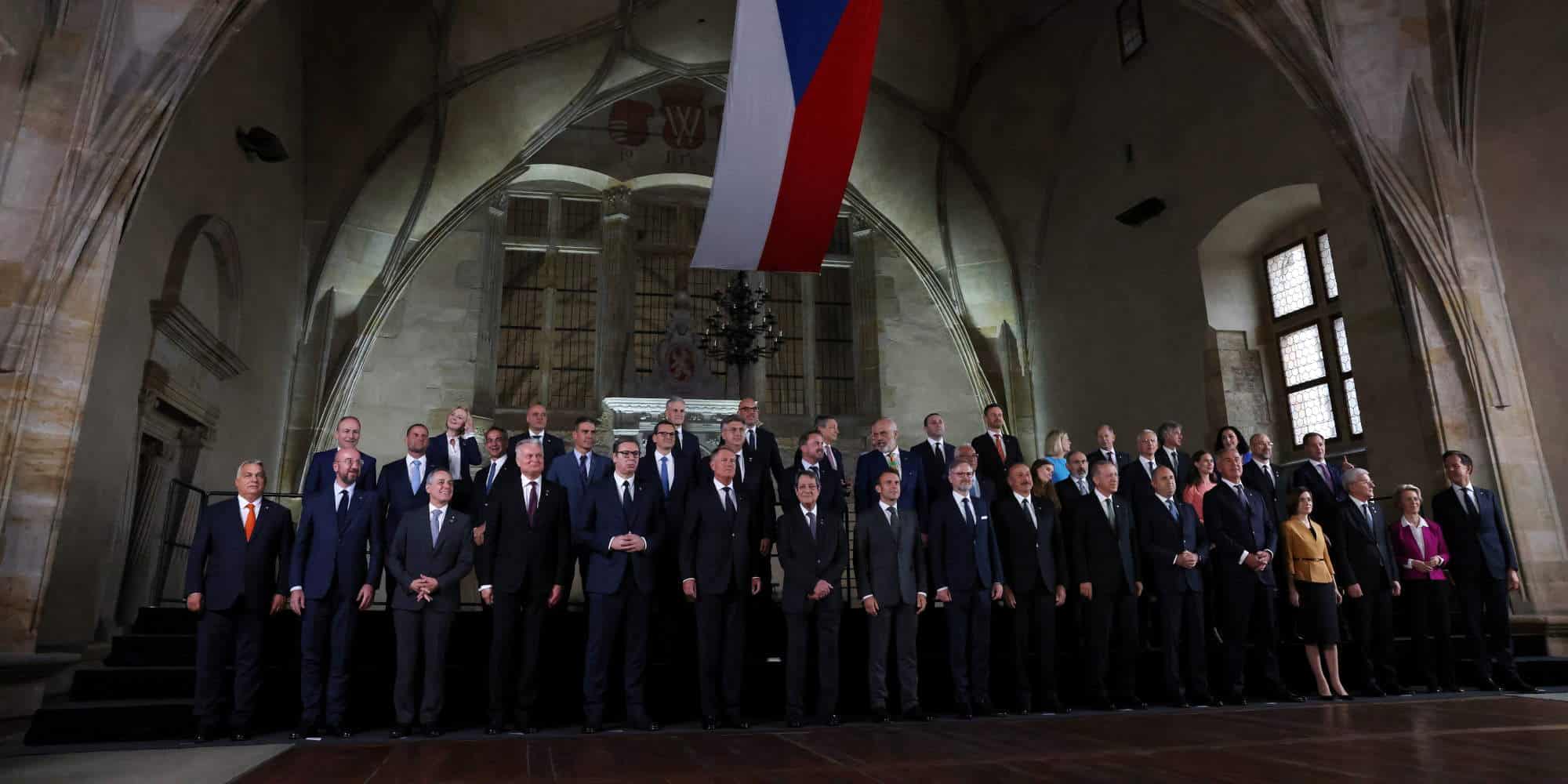 Οι ηγέτες της Ευρώπης στην Πράγα