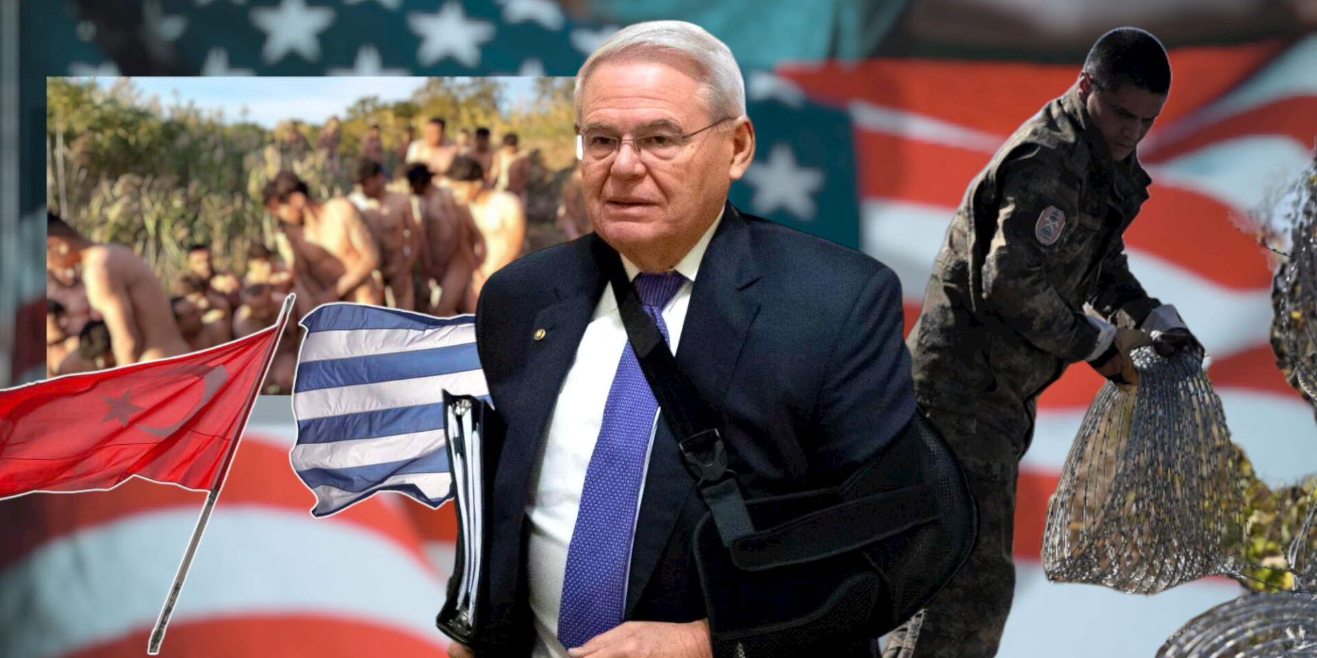 Ο Γερουσιαστής Ρόμπερτ Μενέντεζ παίρνει θέση για την υπόθεση των γυμνών μεταναστών στον Έβρο