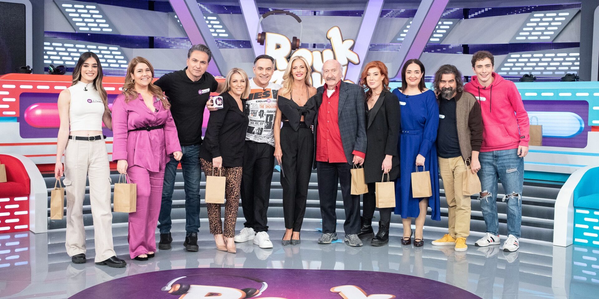 Οι ηθοποιοί του «Ποιος Παπαδόπουλος;» στο Rouk Zouk Special