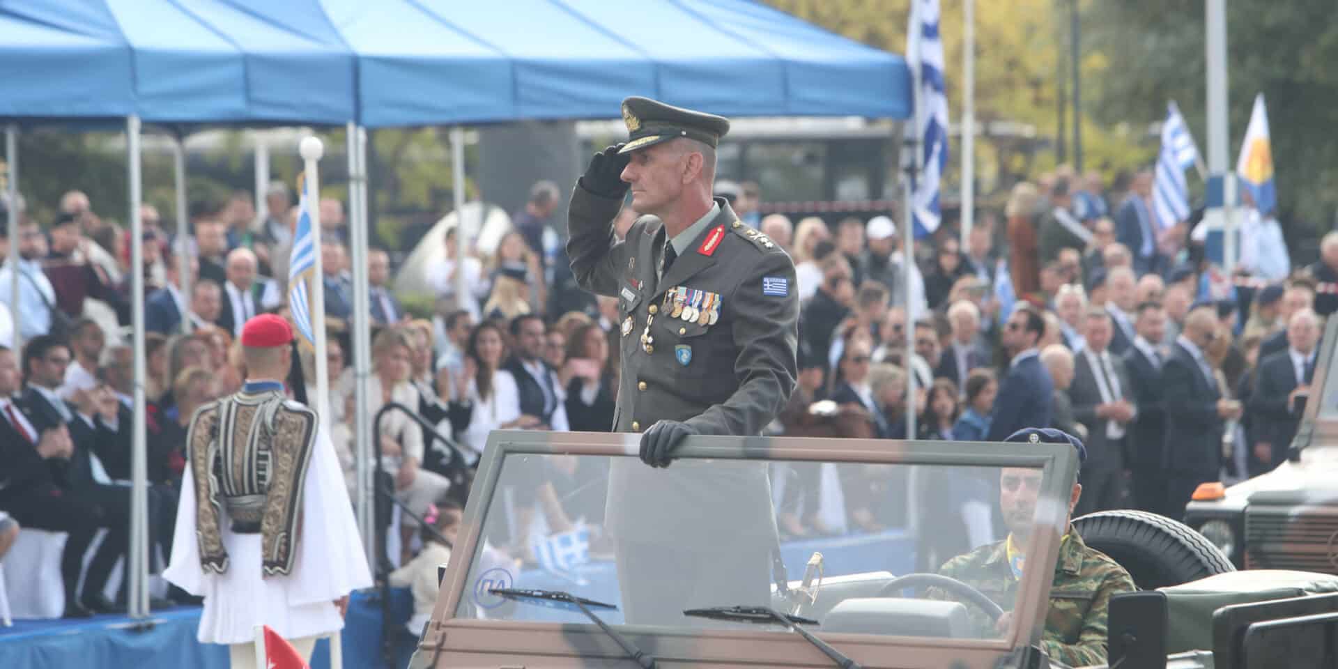 Στρατιωτική παρέλαση για την εθνική επέτειο της 28ης Οκτωβρίου στην Θεσσαλονίκη /Φωτογραφία: Eurokinissi