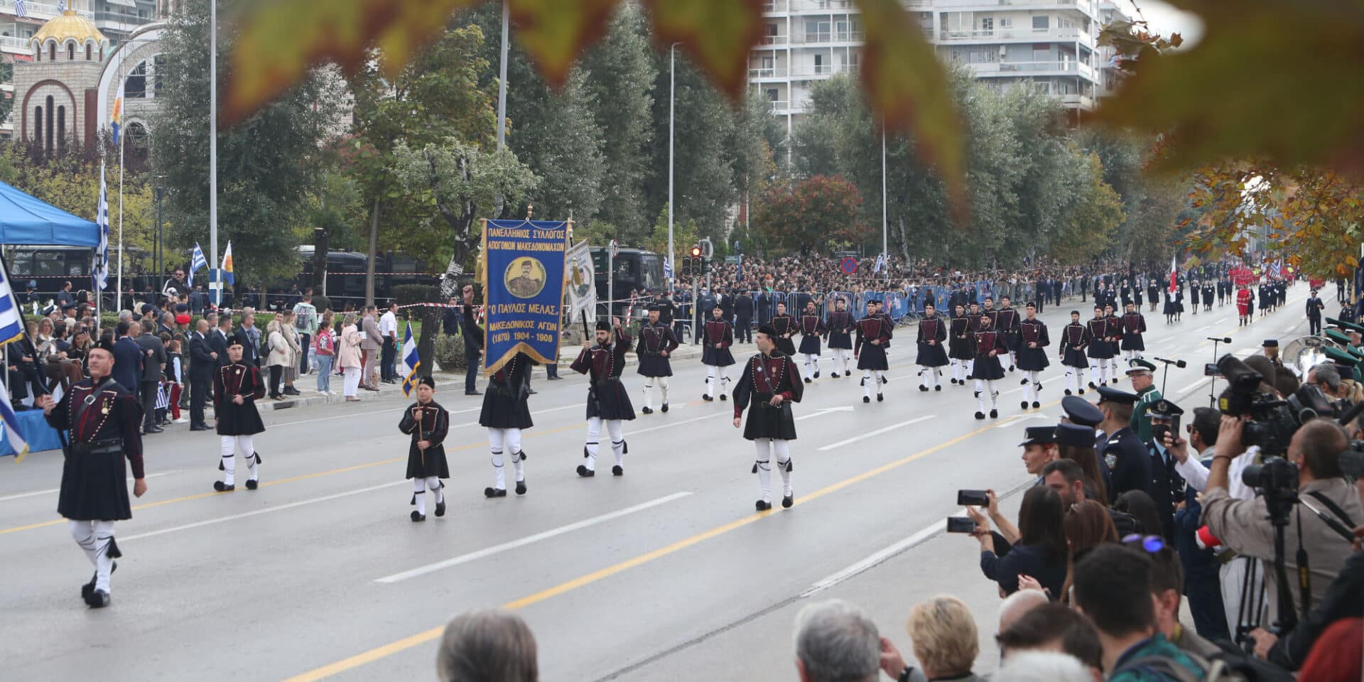 Στρατιωτική παρέλαση για την εθνική επέτειο της 28ης Οκτωβρίου στην Θεσσαλονίκη