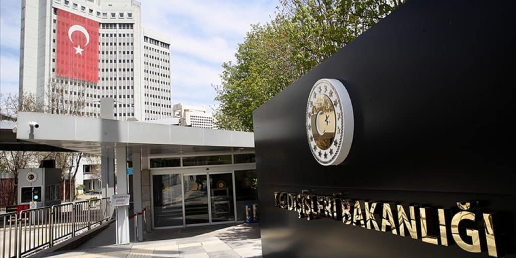 Το τουρκικό υπουργείο εξωτερικών στην Άγκυρα