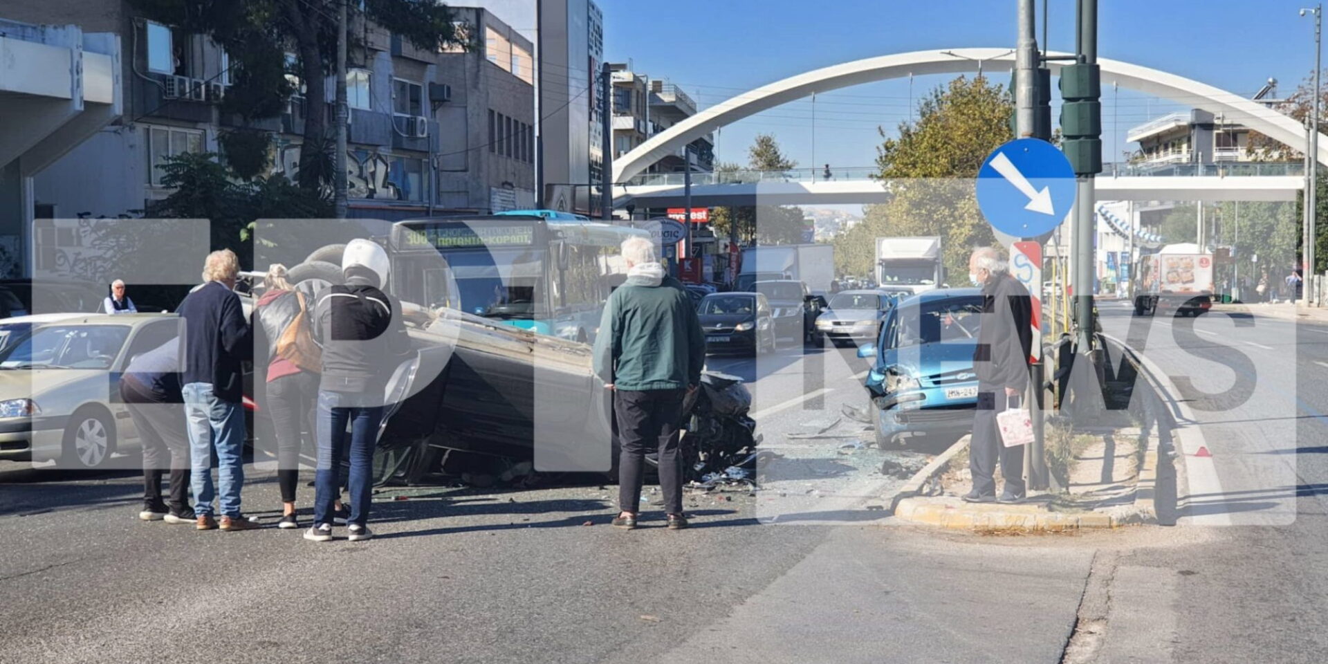 Τροχαίο στην Μεσογείων