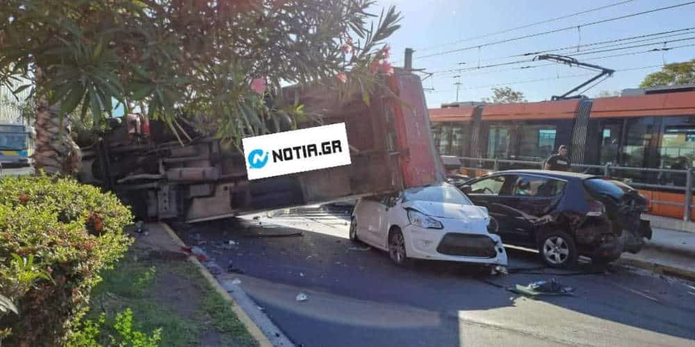 Τροχαίο με νταλίκα