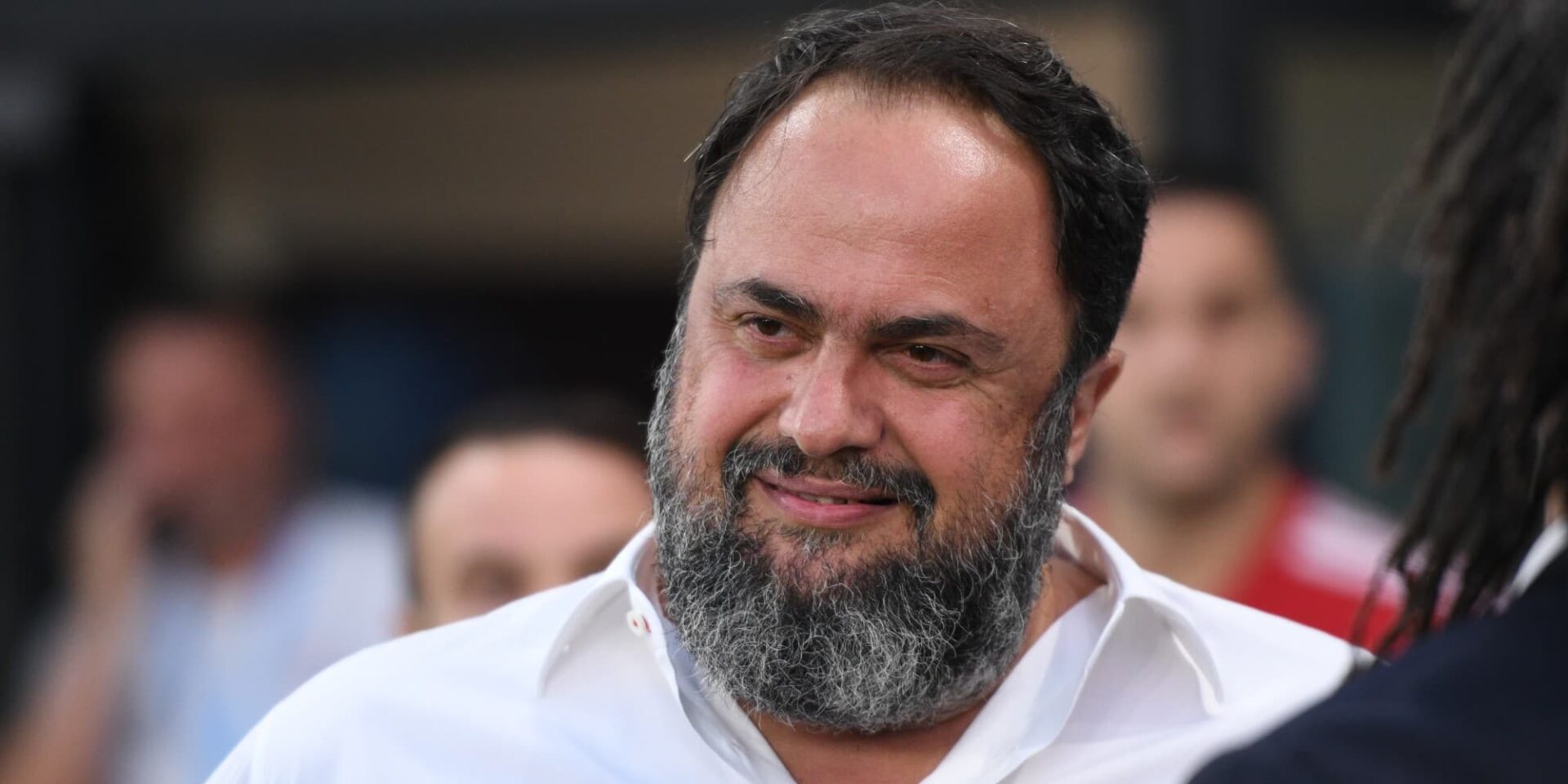 Ο πρόεδρος της Super League και του Ολυμπιακού Βαγγέλης Μαρινάκης